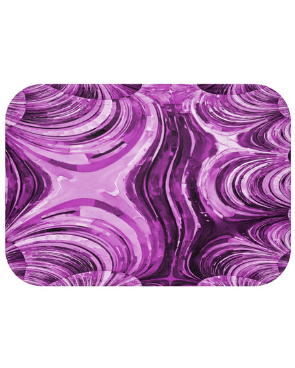 Uzi Spiral Powder Lavender 24" x 17" Bath Mat