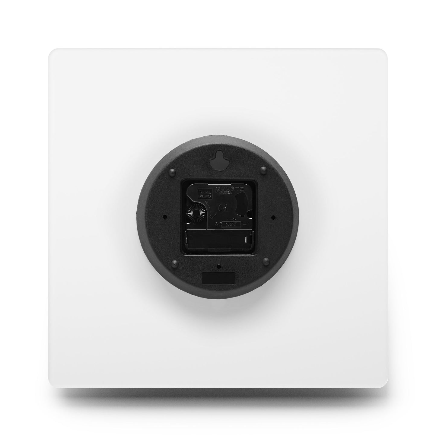 Brown Wavey 10.75" x 10.75" Round or Square Acrylic Wall Clock