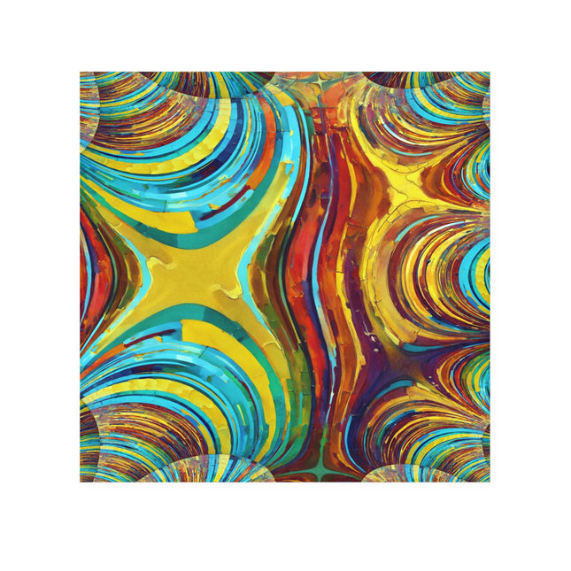 Uzi Spiral Alpha Face Towel, 13" x 13"