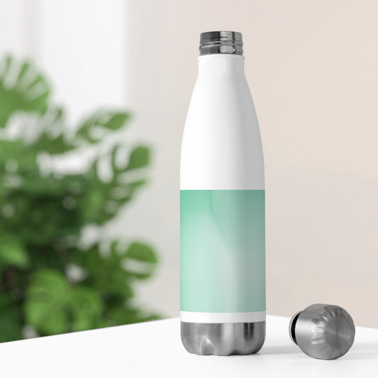 Tif Fade 20oz Insulated White Water Bottle
