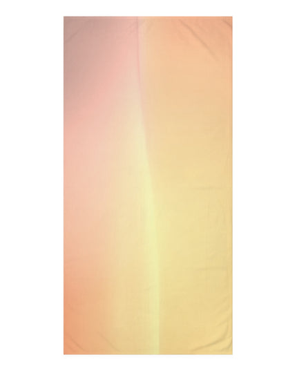 Hot Peach Fade 30" x 60" Mink-Cotton Towel (50% polyester, 50% cotton)