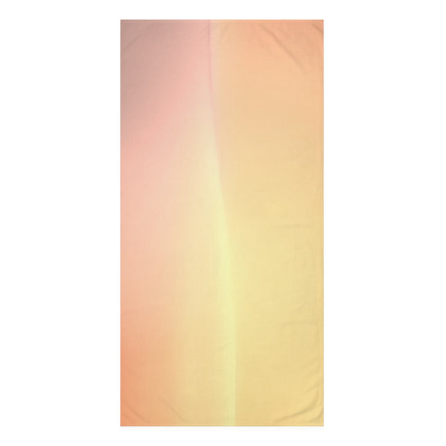 Hot Peach Fade 30" x 60" Mink-Cotton Towel (50% polyester, 50% cotton)