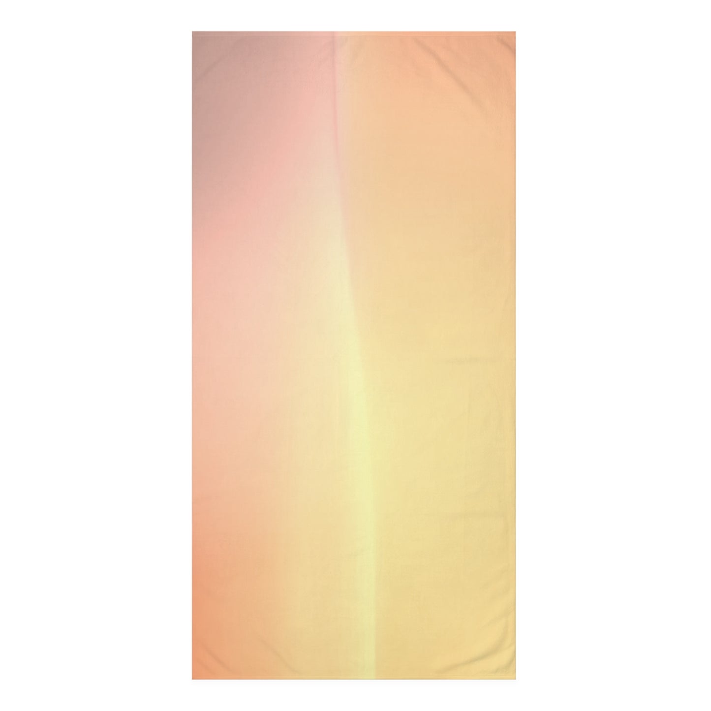 Hot Peach Fade 30" x 60" Mink-Cotton Towel (50% polyester, 50% cotton)
