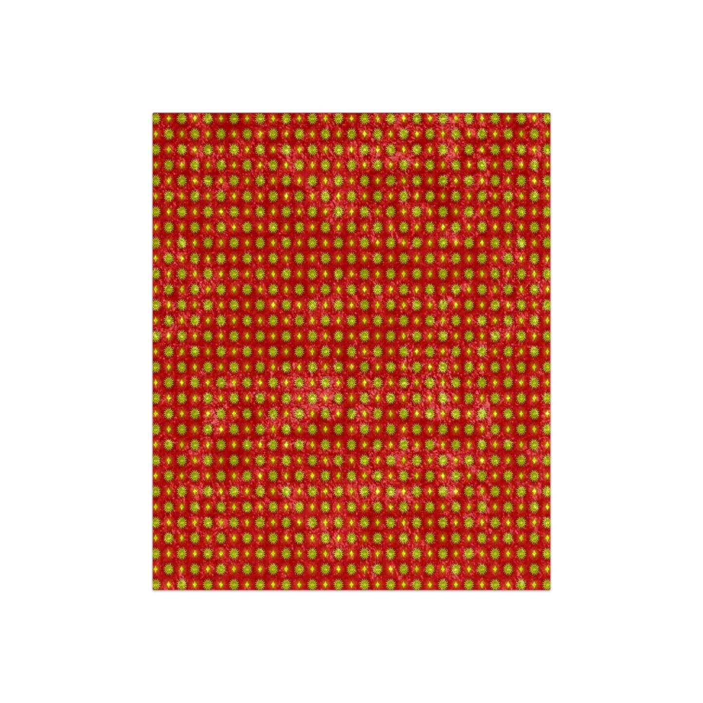 Late Evening Star-crossed Bodies Crushed Velvet Blanket, 50" x 60"