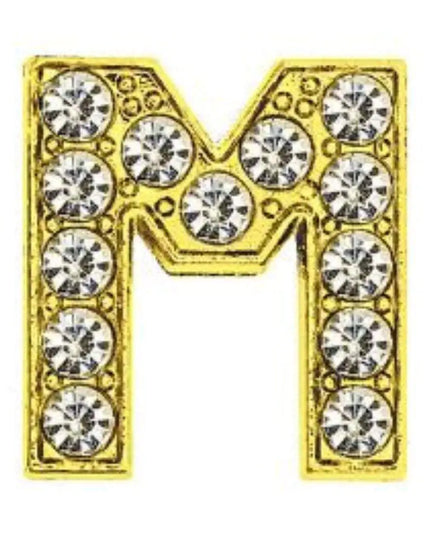 Pavé Letters -Gold Charms