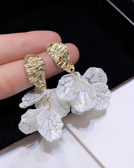 Layered Flower Earrings