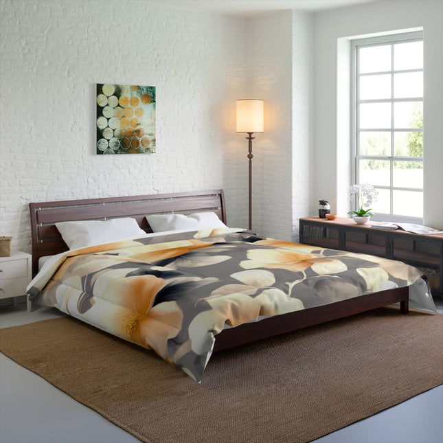 Soft Blossom Floral Bunch Comforter, 104" × 88"