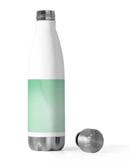 Mint Fade 20oz Insulated White Water Bottle