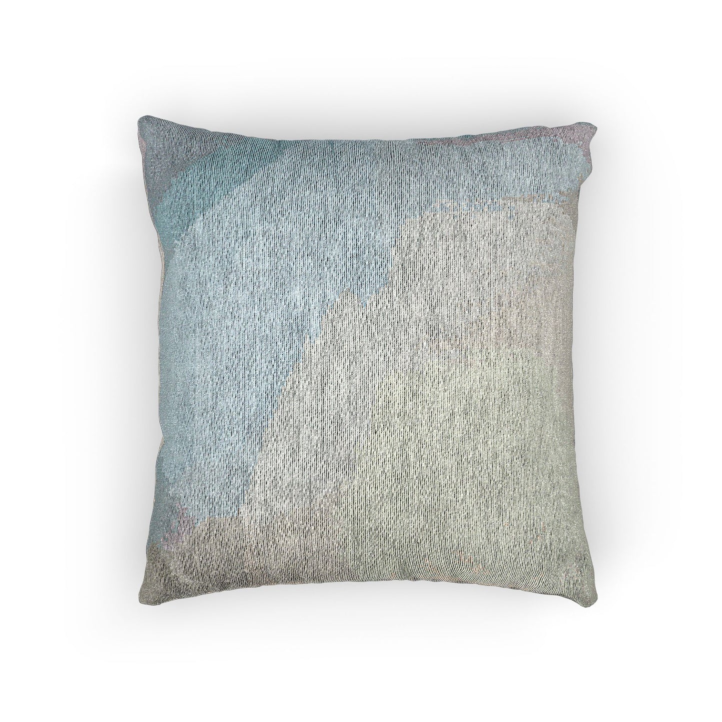 Cobalt Fade Woven Pillow, 17" x 18"