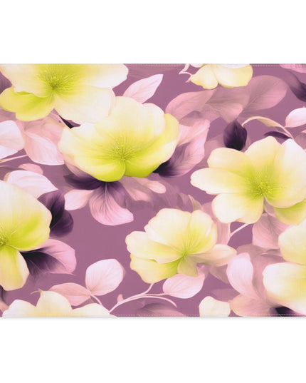 Lemon Blossom Floral Bunch Placemat, 1 pc