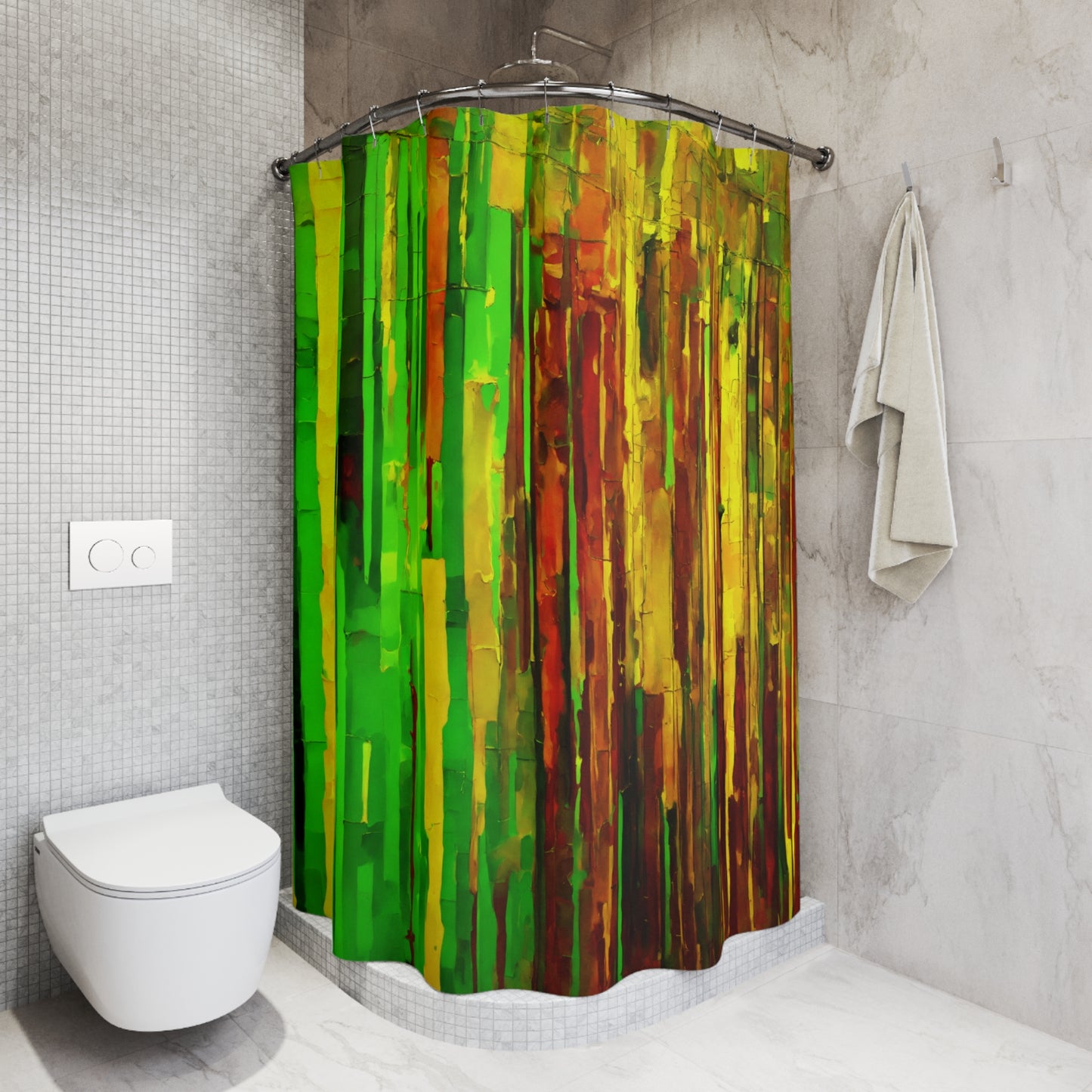 Striped Beta Shower Curtains, 71" x 74"