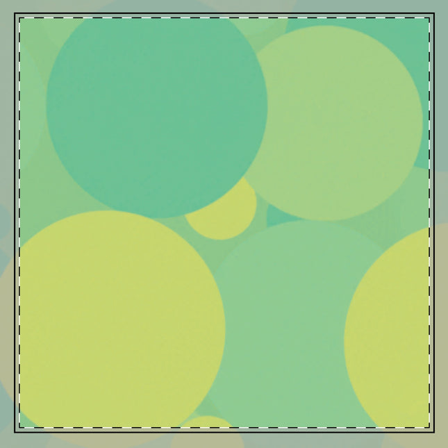 Pastel Green Patches 22" x 22" Cotton Twill Napkin