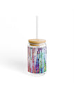 With lid and straw / 16oz