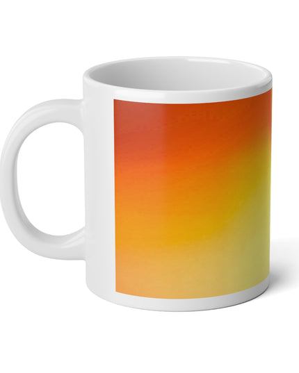 Phoenix Fade 20 oz White Glossy Jumbo Mug