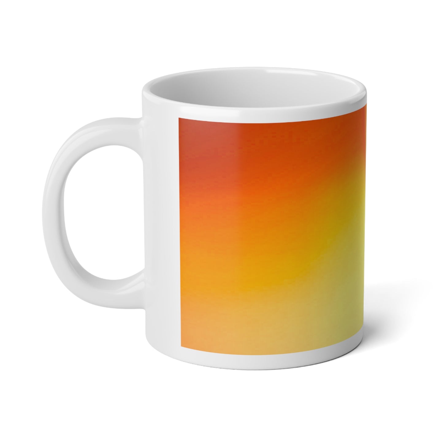 Phoenix Fade 20 oz White Glossy Jumbo Mug