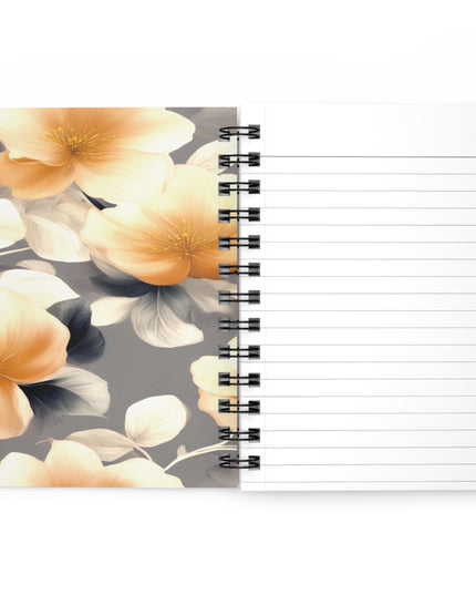 Soft Blossom Floral Bunch Bound Journal, 5" x 7" 150 pages