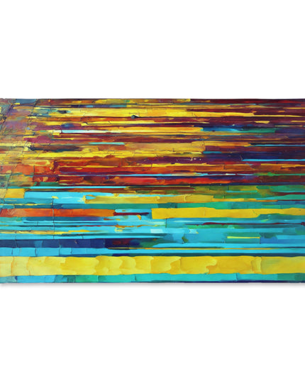 Striped Alpha Hand Towel, 16" x 28"