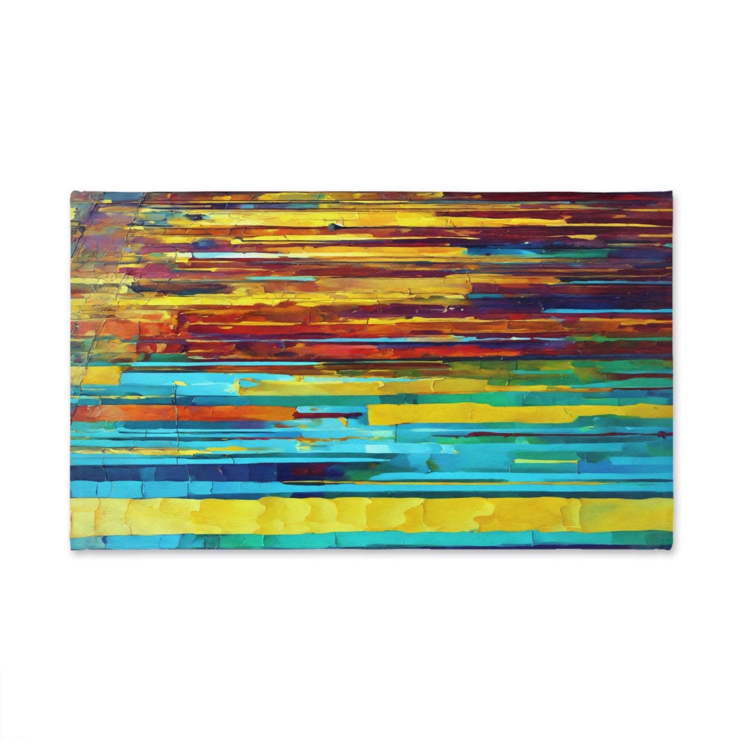 Striped Alpha Hand Towel, 16" x 28"