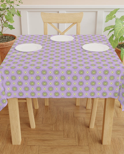Magenta Star-crossed Bodies Tablecloth, 55" x 55"