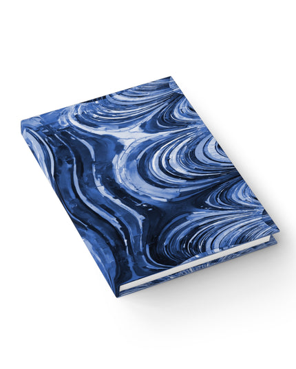 Uzi Spiral Deep Blue 5" x 7" Journal - 128 Blank pages