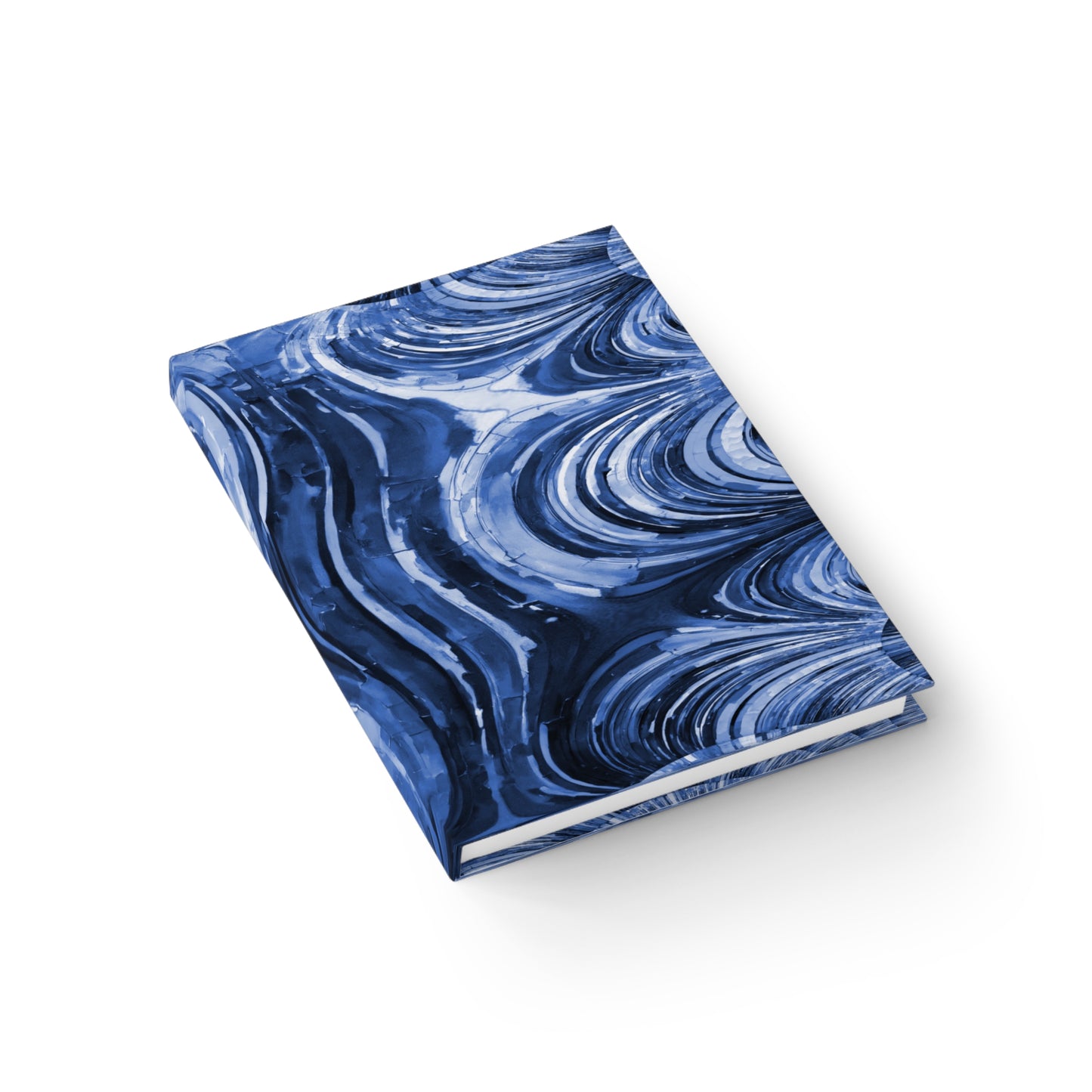 Uzi Spiral Deep Blue 5" x 7" Journal - 128 Blank pages