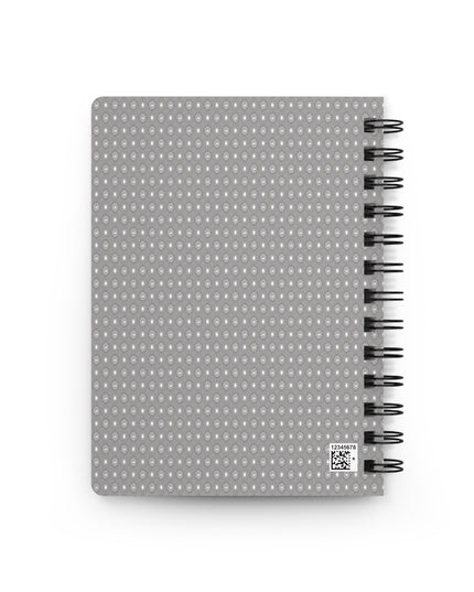 Desaturated Star-crossed Bodies Spiral Bound Journal, 5" x 7" 150 pages