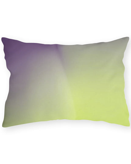 Purple Golden Fade 20" x 14" Outdoor Pillow