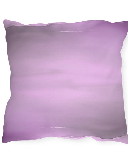 Dark Pink Sea Amethyst Fog 18" x 18" Outdoor Pillows