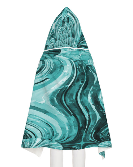 Uzi Spiral Tif Youth Hooded Towel, 24" x 48"
