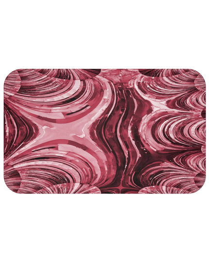 Uzi Spiral Ruby 34" x 21" Bath Mat