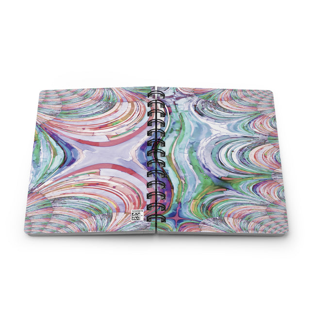 Uzi Spiral Pastels Bound Journal, 5" x 7" 150 pages