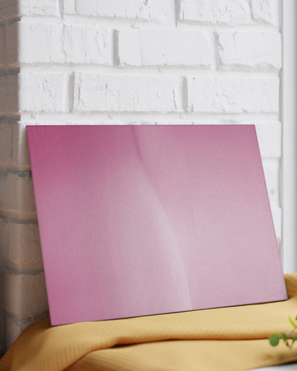 Pink Blush Fade 8" x 11" Glass Cutting Board