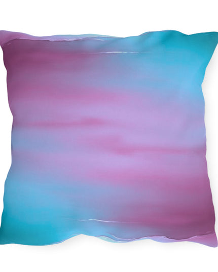 Wine Sea Blue Fog 20" x 20" Outdoor Pillow