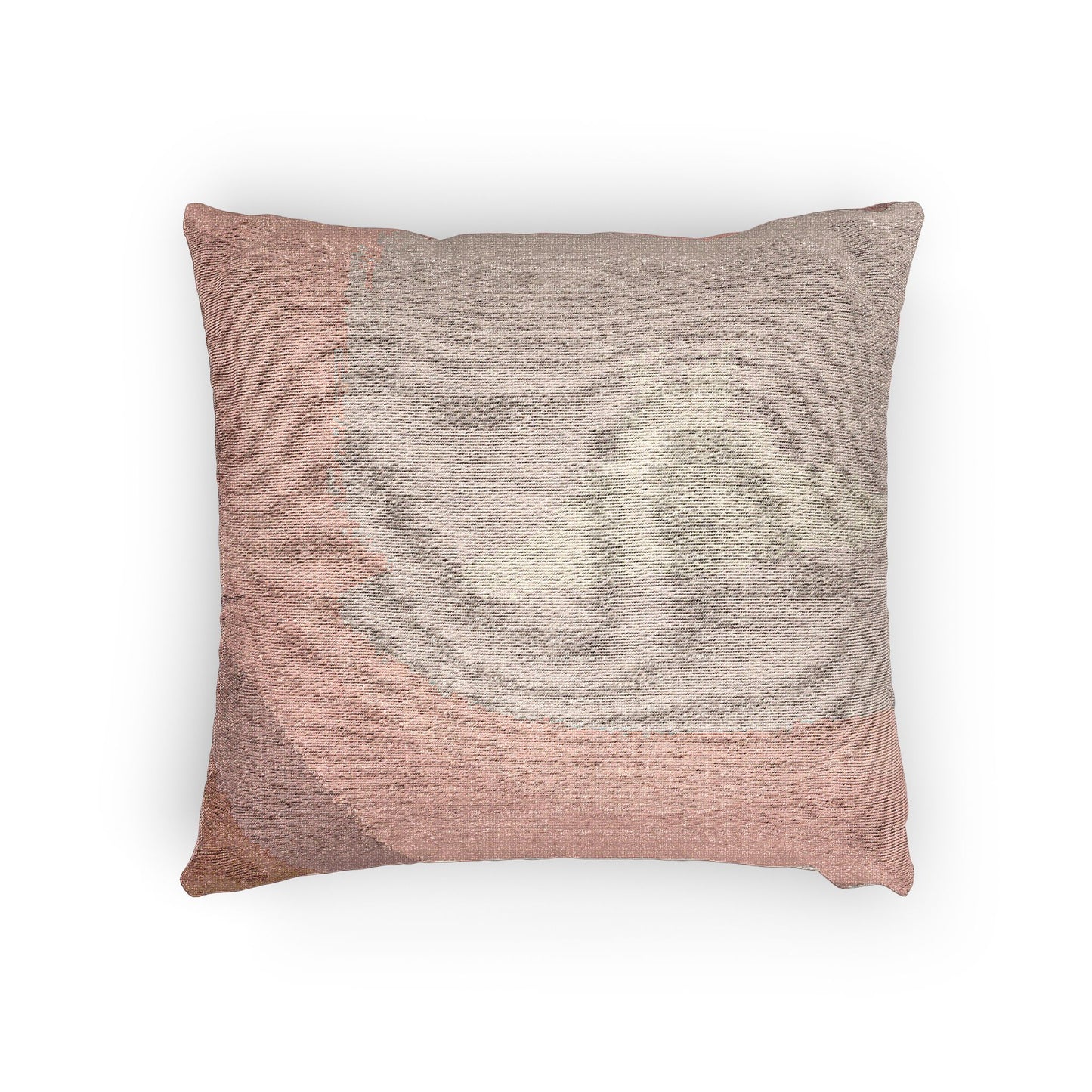 Rose Red Fade Woven Pillow, 17" x 18"