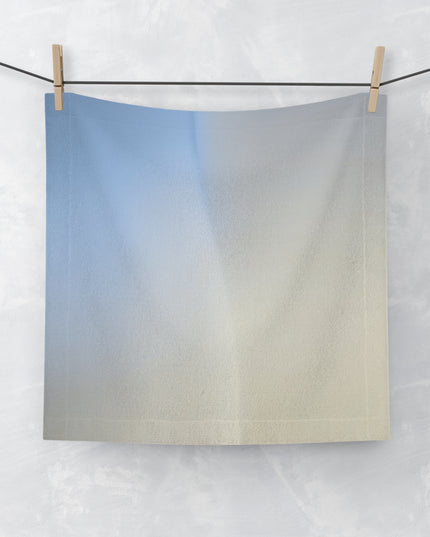 Cobalt Fade Face Towel, 13" x 13"