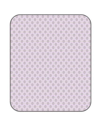 Pink Mornings Star-crossed Bodies Picnic Blanket, 61" × 51"