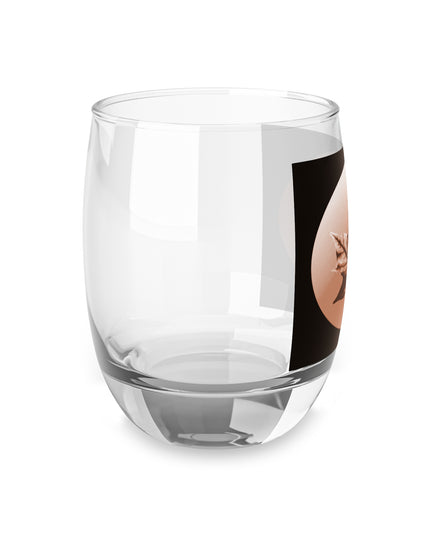 Soft Maple Leaf Whiskey Glass, 6 oz