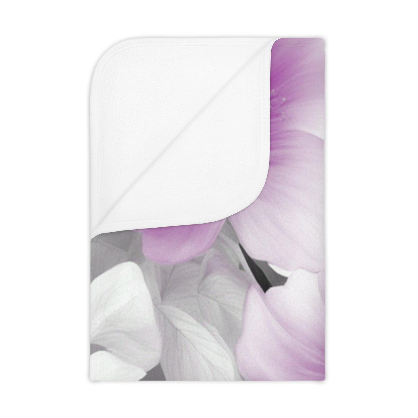 Purple Blossom Floral Bunch Toddler Blanket, 30" x 40"