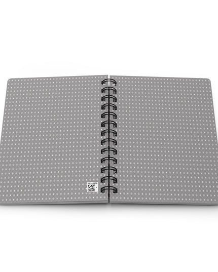 Desaturated Star-crossed Bodies Spiral Bound Journal, 5" x 7" 150 pages