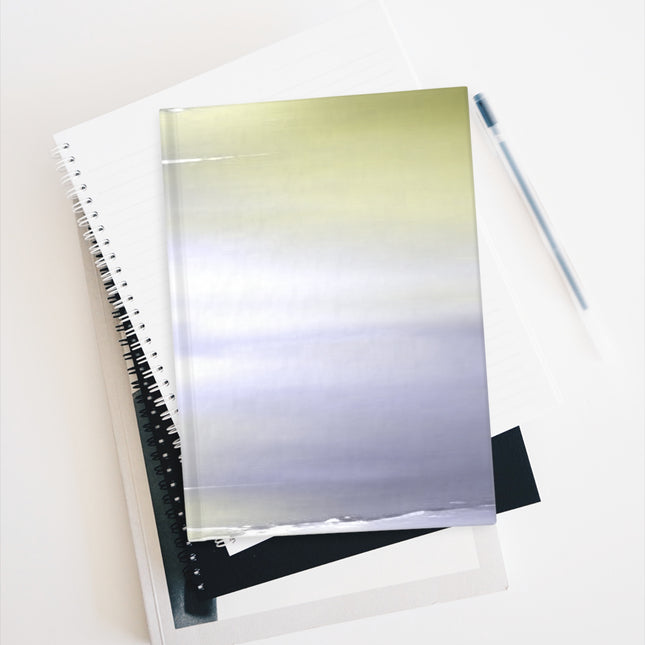 Lavender Sea Golden Fog 5" x 7" Journal - 128 Ruled Line pages