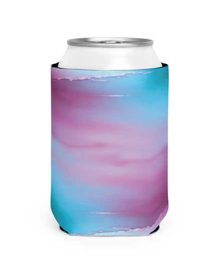 Wine Sea Blue Fog 12 oz Can Cooler Sleeve
