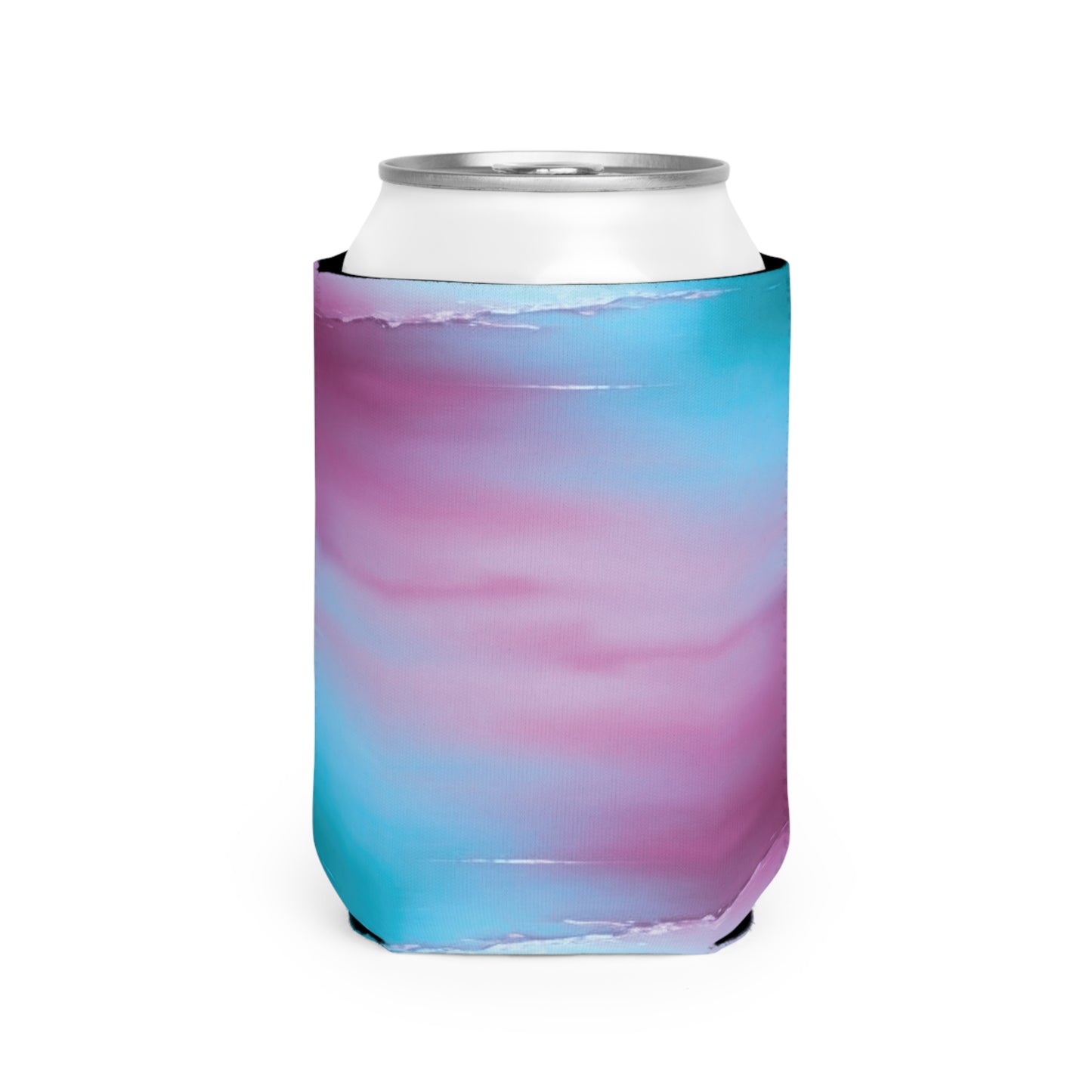 Wine Sea Blue Fog 12 oz Can Cooler Sleeve