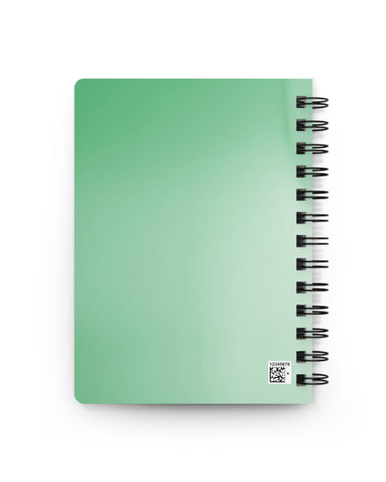 Mint Fade Spiral Bound Journal, 5" x 7" 150 pages