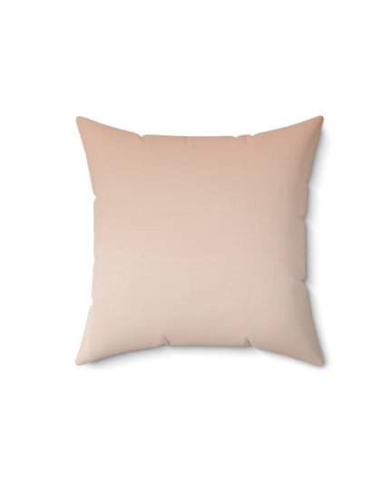 Soft Fade 14" x 14" Faux Suede Square Pillow