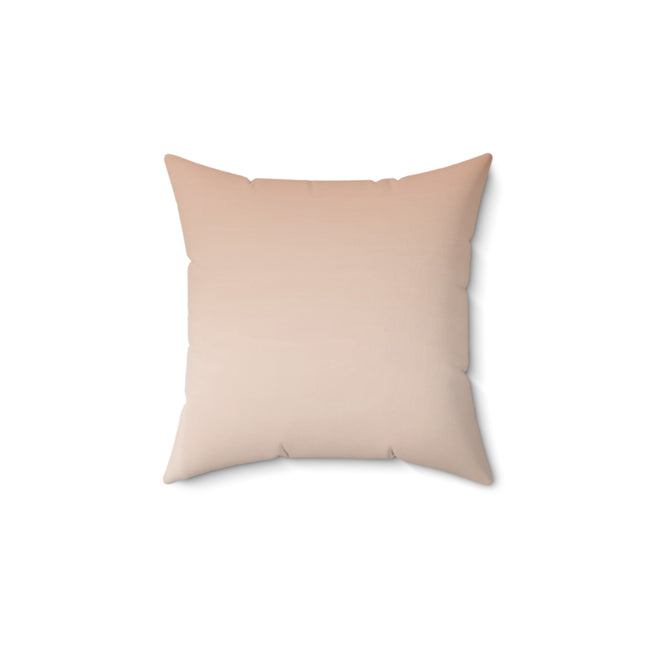 Soft Fade 14" x 14" Faux Suede Square Pillow