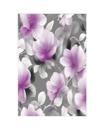 Purple Blossom Floral Bunch Postcards (7 pcs)