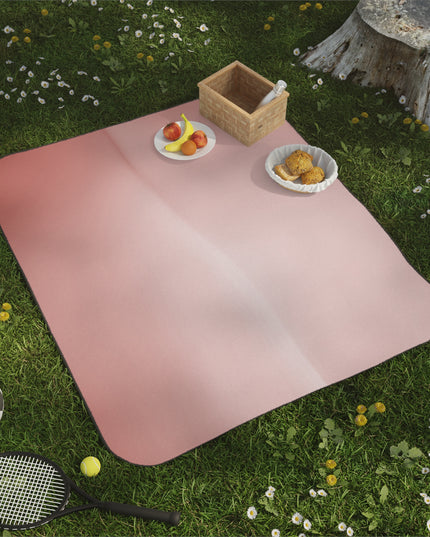Rose Red Fade 61" × 51" Picnic Blanket