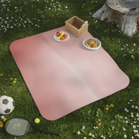 Rose Red Fade 61" × 51" Picnic Blanket