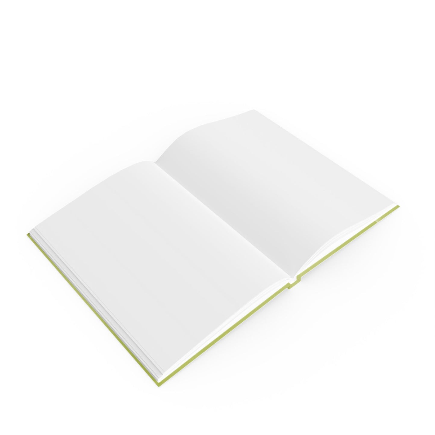 Lemongrass Shadow 5.2" x 7.4" Hard Backed Journal with 128 blank pages