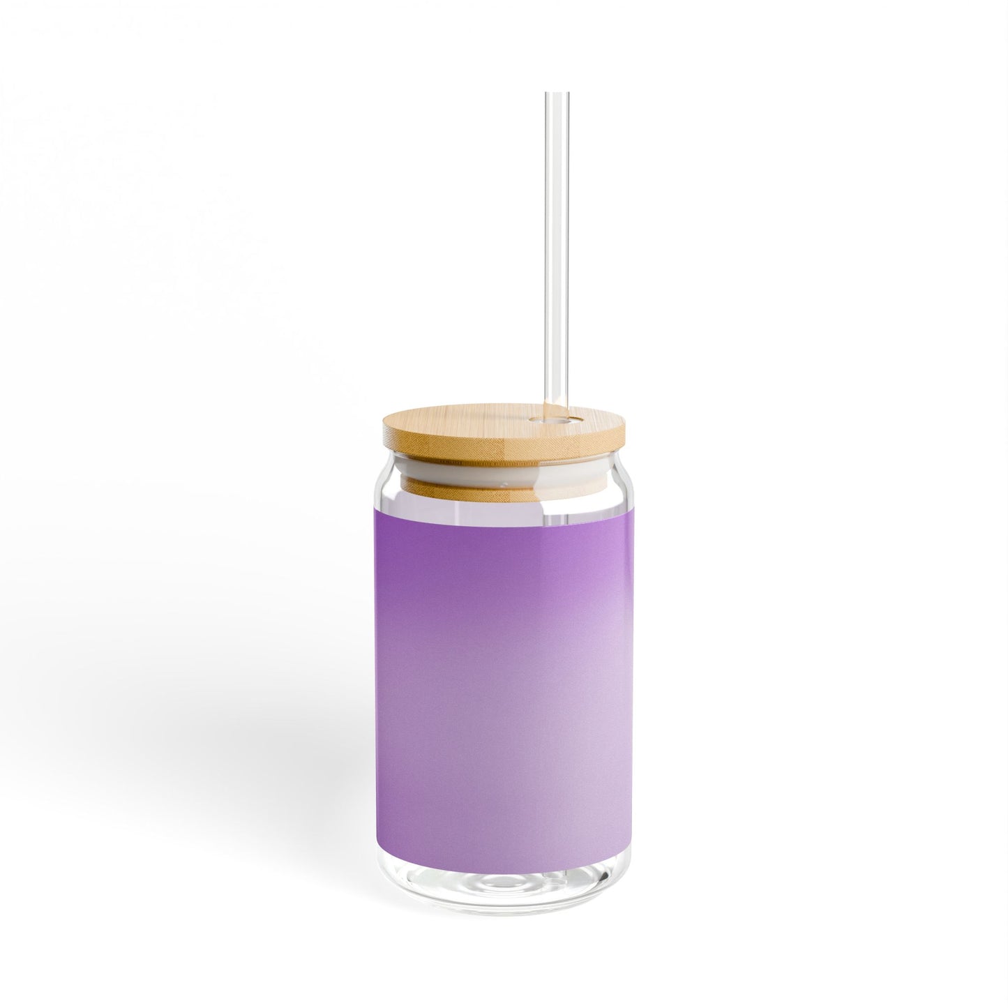Soft Lavender Fade Sipper Glass, 16oz